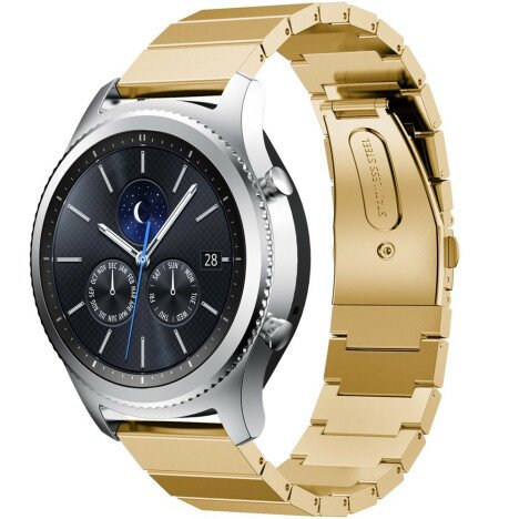 Curea pentru Smartwatch Samsung Galaxy Watch 4, Watch 4 Classic, Gear S2, iUni 20 mm Otel Inoxidabil